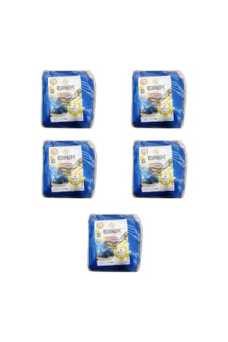 Emek Çadır Kumaşı Branda Tente Uv Güneşlik Gölgelik Koruma Yağmur Su Geçirmez - 4x7 Metre - 5 Paket