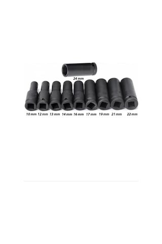 Lokma Takımı 10 Parça 1/2 Derin Havalı Set