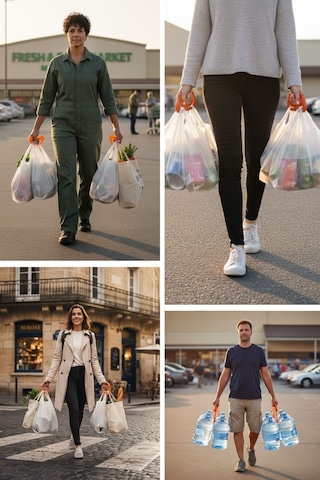 "buffer Ergonomik Poşet Taşıma Aparatı Ağır Yük Taşıyıcı Tutacak, Elden Kesme Yapmayan Kolay Taşıma Kancası, Market Ve Alışveriş Çantası Taşıyıcısı Diğer
