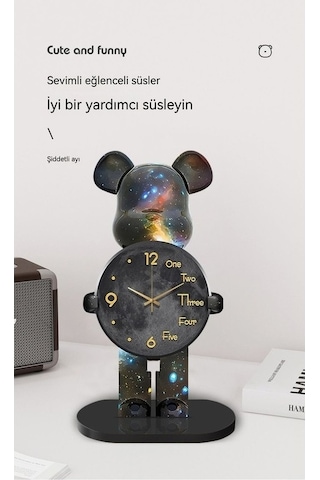 Trendooze Ve Ürünü Süsleri Şık Sessiz Saati Saat Masa Dekor Basit, - Ko
