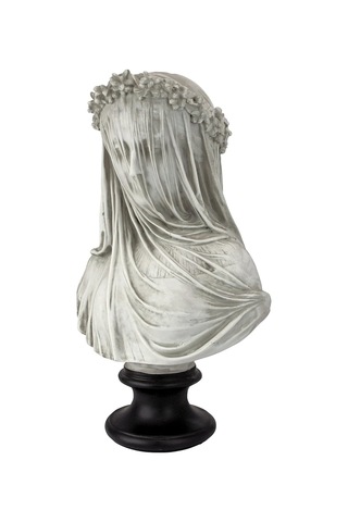 Lexroo Örtülü Büstü, Ölçüler: 22,8 Cm X15,2 Cm X35,5 Cm Standart