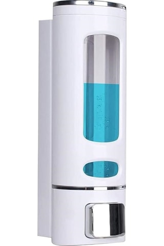Mainshop 2 Adet Beyaz 400 Ml Duvara Monte Manuel Sabunluk Sıvı Lavabo Sabunluk El Sabunu M-52