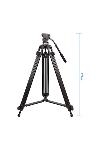 Jieyang Jy0508A Hidrolik Çantalı Video Tripod