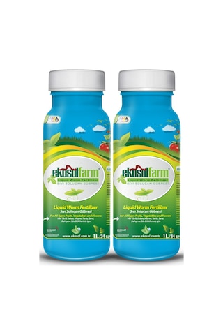 Ekosol Farm Sıvı Solucan Gübresi 2 x 1 L