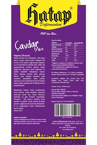 Hatap Çavdar Ekmeği Miksi 5 x 1 KG