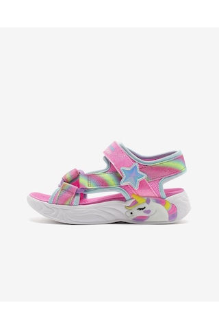 Skechers Unıcorn Dreams Sandal-dreamy Unıcorns Büyük Kız Çocuk Pembe Işıklı Sandalet 303107l Pkmt