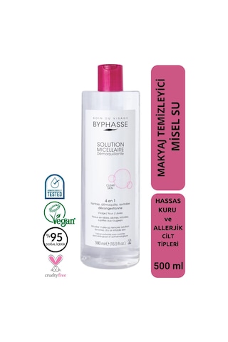 Byphasse Micellar Yüz Ve Makyaj Temizleyici Misel Su 500 ML