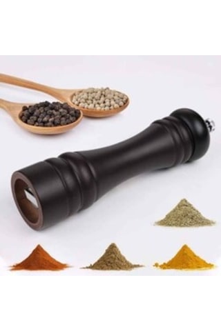 EPİNOX KALİTELİ AHŞAP TUZ/BİBER DEĞİRMENİ SERAMİK 26 CM (DCB-26)