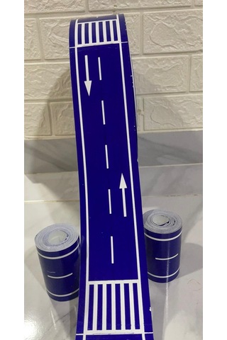 Otobant Yol Yapım Bantı Çocuklar İçin Lacivert Renk 7cm X 10 Metre Lacivert