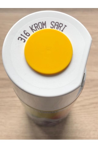 Akçalı 316 Krom Sarı Sprey Boya 400 ML
