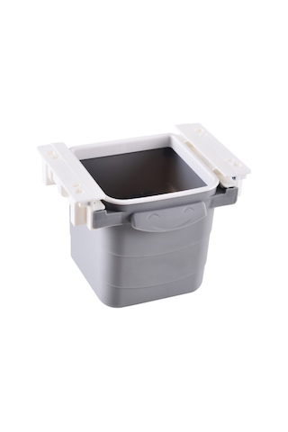 Buffer Mini Masa Çöp Kovası Plastik Tezgah Altı Geri Çekilebilir Yapışkanlı Görünmez Bö Renkli