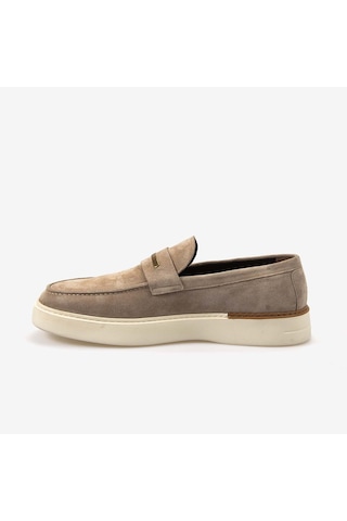 Mocassini Gold Erkek Spor & Sneaker Ayakkabı A7609 Vizon Süet