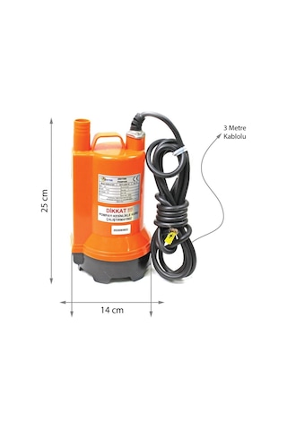 Abb 12V Dc Solar Güneş Enerjili Su Pompası 7 M
