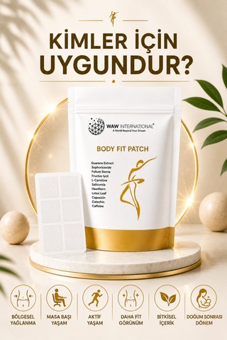 Body Fit Göbek Bandı 30 Lu Sıkılaşmaya Yardımcı Tokluk Hissi Destekleyici