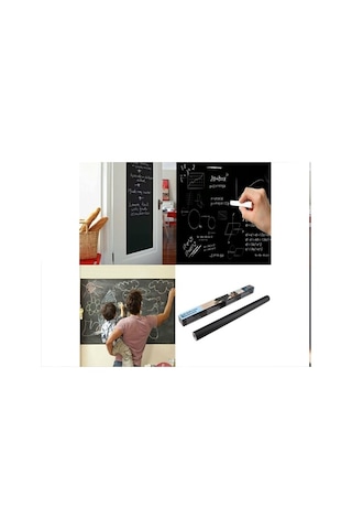 Yapışkanlı Kara Tahta-yazı Tahtası: Sticker Blackboard Siyah
