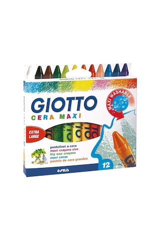 Giotto Cera Maxi Mum Boya 12li