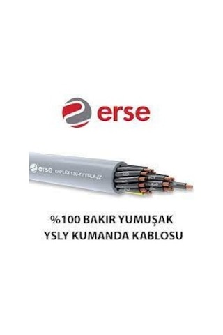 Erse 3X2.5 Ysly-J Ttr Makina Ve Kumanda %100 Bakır Kablo 1 M