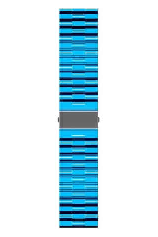 Samsung Galaxy Watch Active 2 40mm Uyumlu Krd-27 20mm Omsy Kordon-mavi