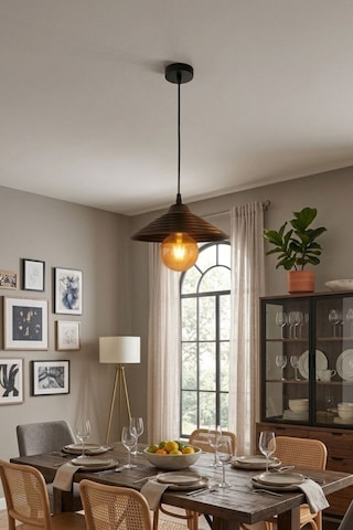 LumiaLighting Zen Model Siyah Yemek Masası Oturma Çocuk Yatak Odası Modern Ledli Avize
