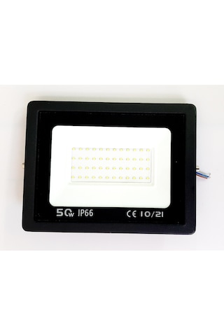 Led Projektör Amber Renk 50 Watt Projektör Su Geçirmez Işık Rengi Amber 50w Amber