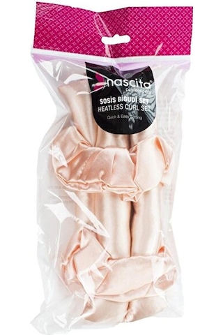 Sosis Bigudi 3'lü Set Açık Pembe - 63