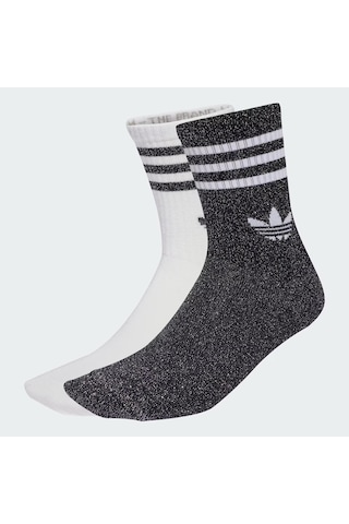 Adidas 3 Stripes Glitter Crew 2p Çorap C-adıjv6049a20a00 Siyah