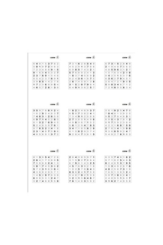 Kolay Sudoku Tam Sayfa 200 Süper Sudoku Kalem Hediyeli