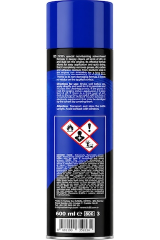 Fx35 Boost Motor Temizleme Ve Parlatma Spreyi 600 Ml