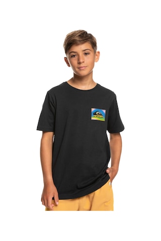 Quiksilver Colour Flow Ss Yth Siyah Siyah
