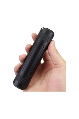 Neevoyu Küçük Hava Geçirmez Alüminyum Saklama Kapsülü - Vitamin, Hap Ve Balık Yağı İçin Mükemmel Çözüm Siyah