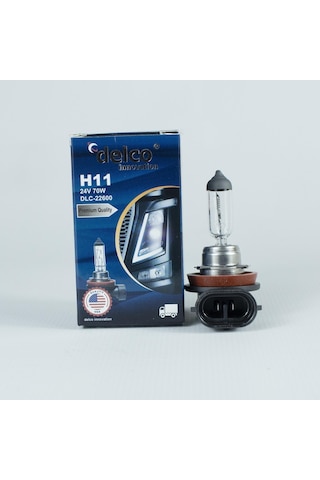 Delco U.s.a H11 Halogen Ampul 24 Volt 70w Pgj19-2 10 Adet