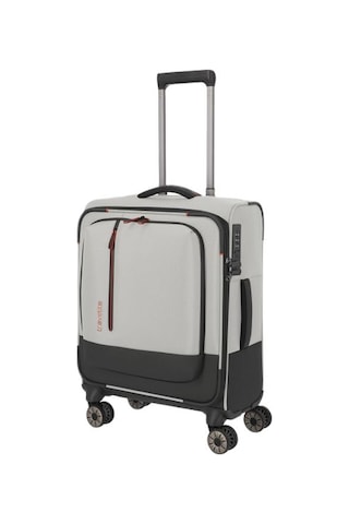 Travelite Crosslite 5.0 4w Trolley S Kabin Boy Valiz Bej