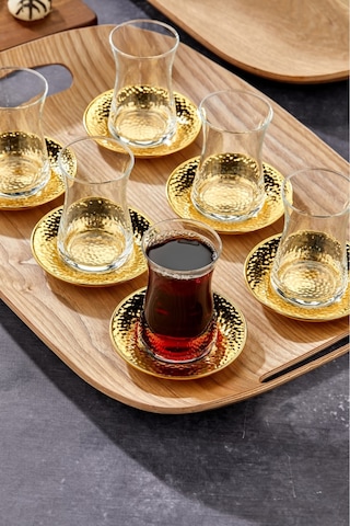 Cooker 2'li Lüks Ahşap Oval Sunum Tepsisi 50x37 Cm Ve 45x32 Cm Yk1469 Diğer