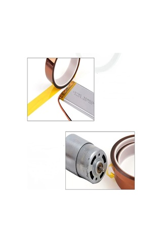 Kapton Bant 5mmx33m Yüksek Isıya Dayanıklı Yanmaz Bant
