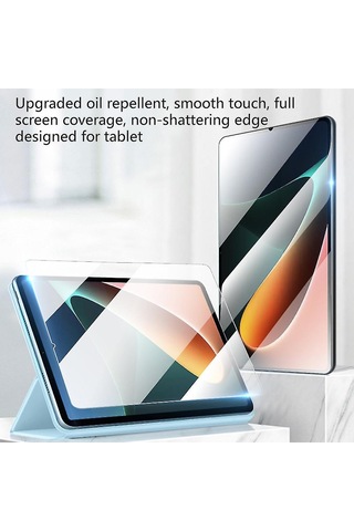 Mufunye Xiaomi Pad 5/5 Pro İçin 9h Sertlikli 0.33mm Cam Ekran Koruyucu - Dokunmatik Hassasiyet, Şeffaf Ve Yırtılmaz
