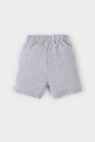 DeFacto Erkek Bebek Baskılı Beli Lastikli Şort E1018A525SMGR396 Gri