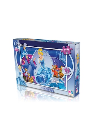 Crl714 Ks. Cinderella - 100 Parça Puzzle
