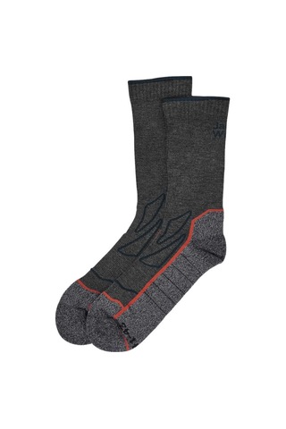 Jack Wolfskın Jack Wolfskin Vojo Sock Cl C Unisex Gri Çorap 6320 Antrasit