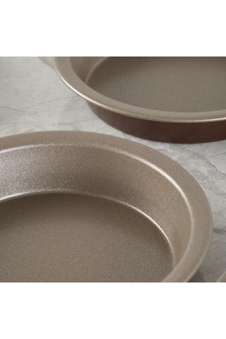 Guardini Mini Tart Kalıbı 4'lü Bronz Kahve Renkli