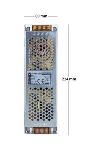 Ack-ay02-02500 20 Amper 250 W 12 V Led Trafosu