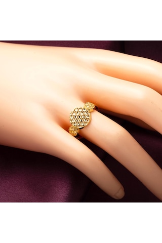 Yaşam Çiçeği Kolye Küpeli Altın Set Takımı ST2LBS14K18248