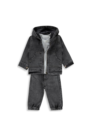 Concept Kids Concept Ceketli 3 Lü 6-18 Ay Takım - Siyah