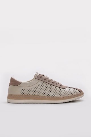 Fast Step Hakiki Deri Erkek Casual Ayakkabı 951ma400 Bej