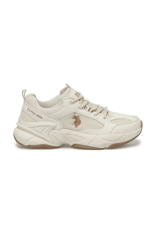 U.s. Polo Assn. Maybe Wmn 5fx Kadın Bej Sneaker Ayakkabı Bej