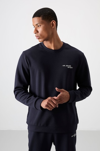 Tommy Life Lacivert Pamuklu Kalın Yumuşak Dokulu Comfort Fit Nakışlı Erkek Eşofman Takım - 85254 Lacivert