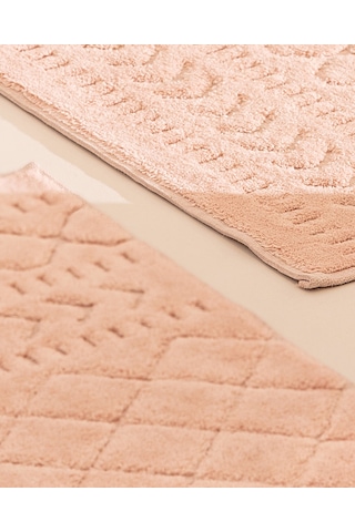 Madame Coco Panier Banyo Paspası - Pudra - 60x100 Cm Bapa00000000092'li Büyük Boy Set-pudra