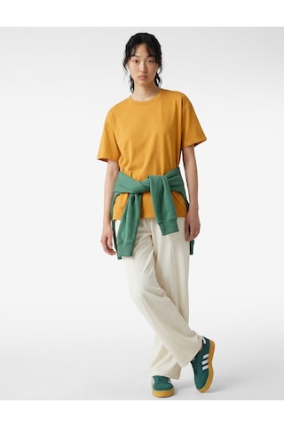 Koton Beli Lastikli Gabardin Cepli Balon Pantolon Beyaz 6sal40114ıw