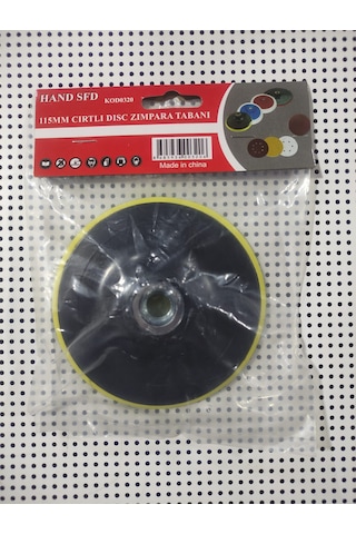 Cırt Zımpara Tabanı Cırtlı Zımpara 115 Mm 1 Adet