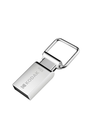 Ranyeek Kodak K112 32gb Usb 2.0 Metal Hafıza Sticki - Su Geçirmez, Saçma Dayanıklı, Araç Uyumlu, Hızlı Veri Transferi - Gümüş