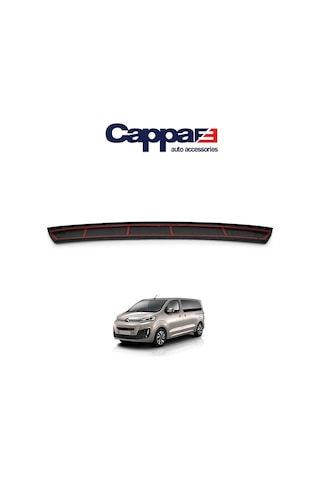 Cappafe Jumpy/spacetourer Arka Tampon Eşiği Koruma Parlak 2017- N11.648